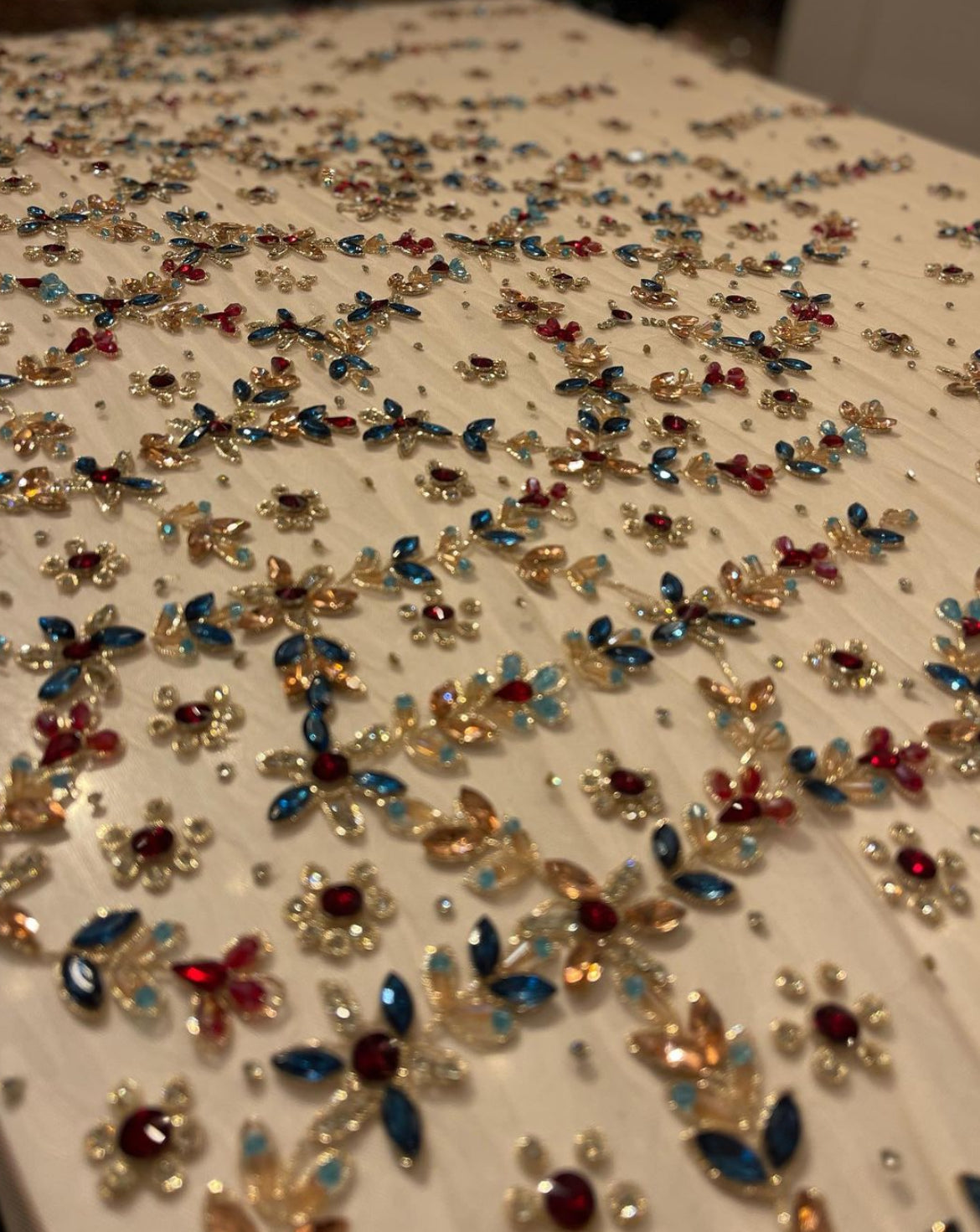 Floral embroidery