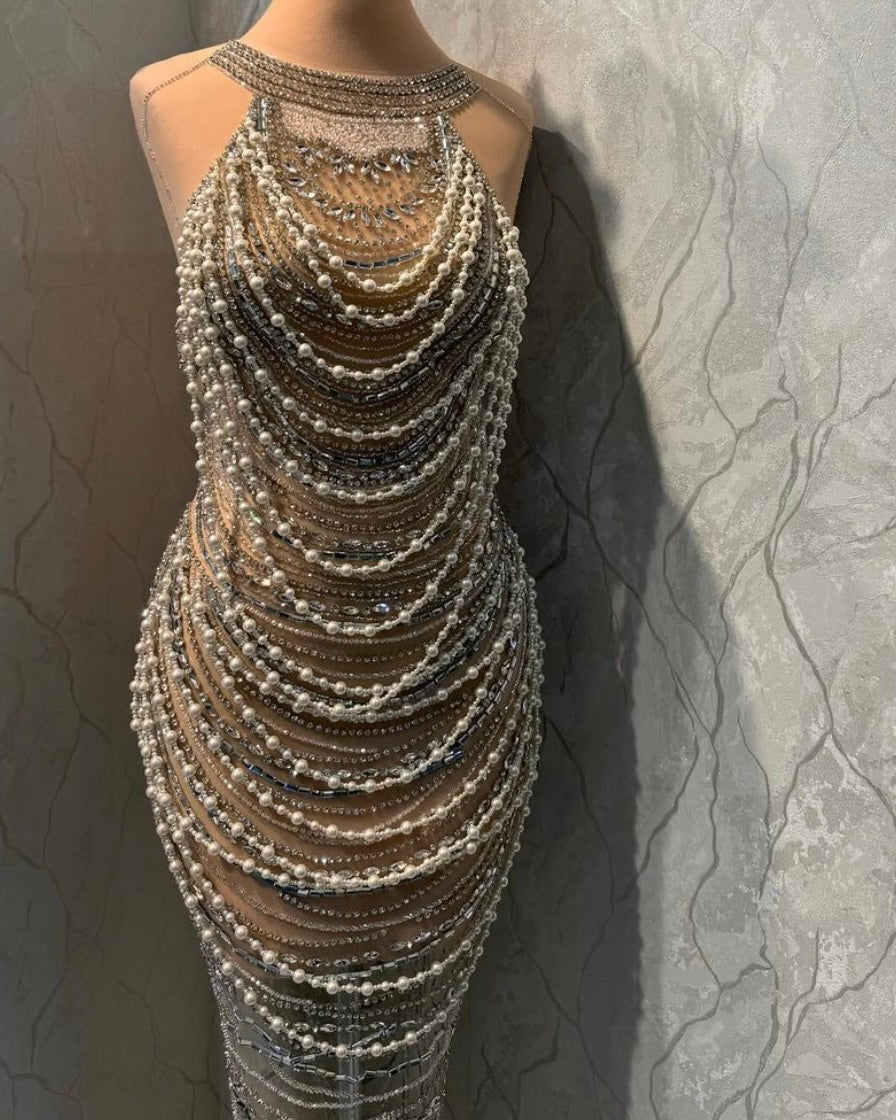 Fabric with Rhinestones