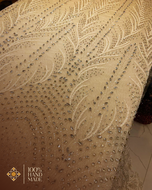 Pearl-Accented Fabric