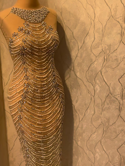 Halter neck dress